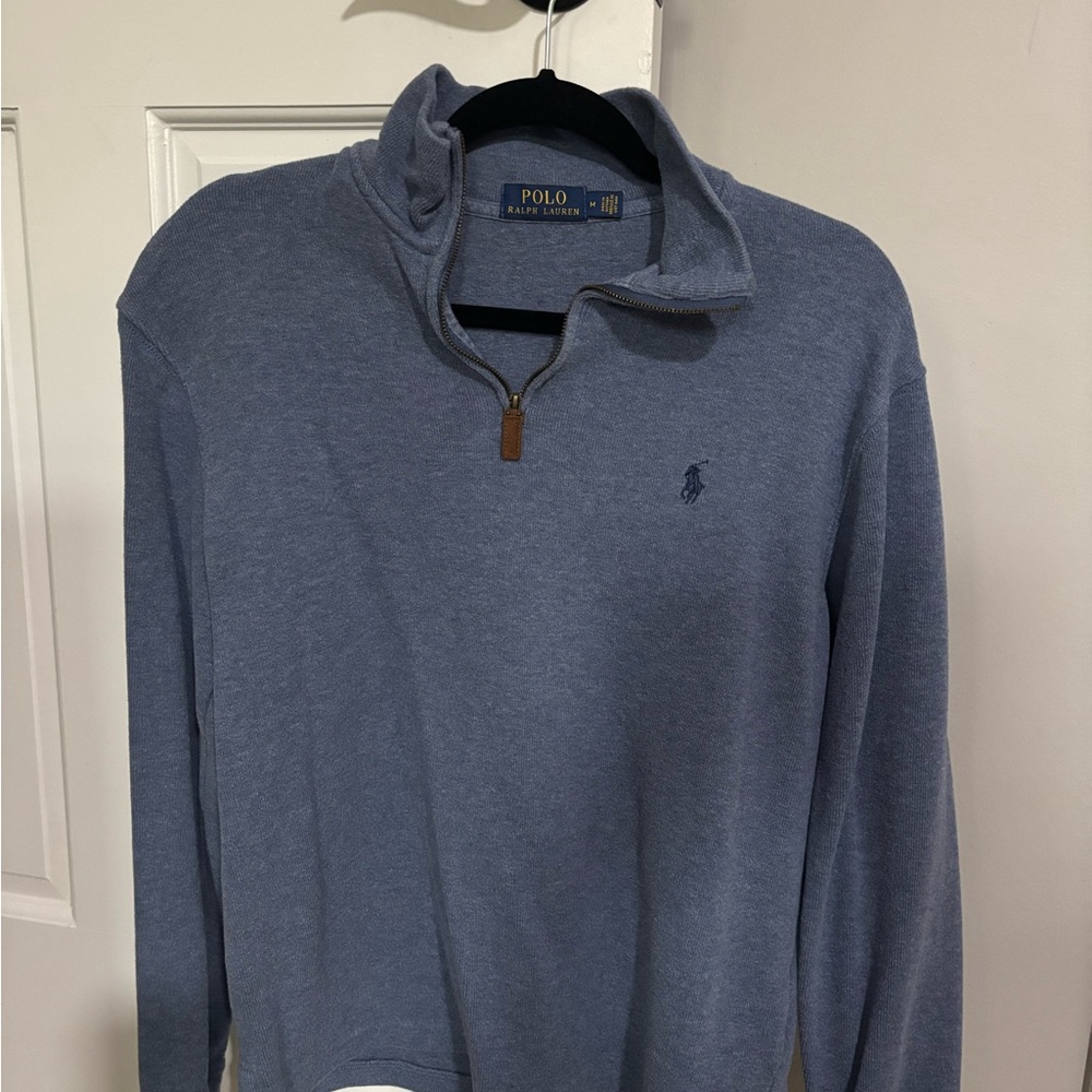 Polo by Ralph Lauren Heather Blue Pullover Medium